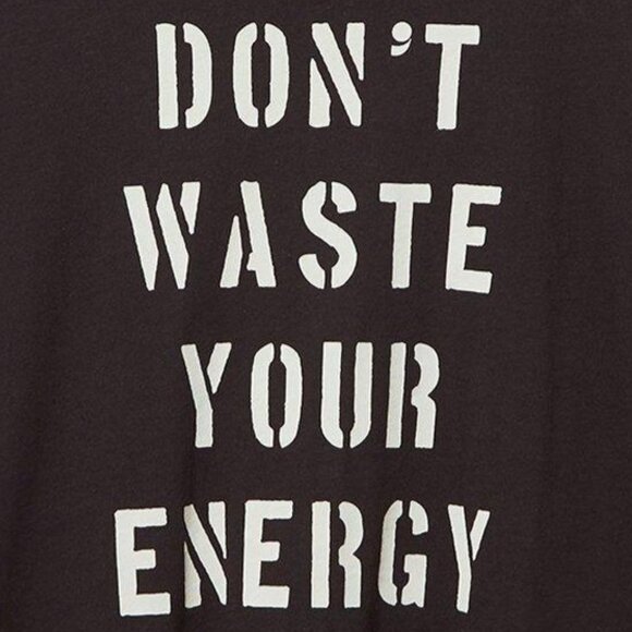 ❤️NWT VINTAGE TORRID GRAPHIC TEE DON'T WASTE YOUR ENERGY - 100% COTTON PLUS SIZE - Picture 2 of 13